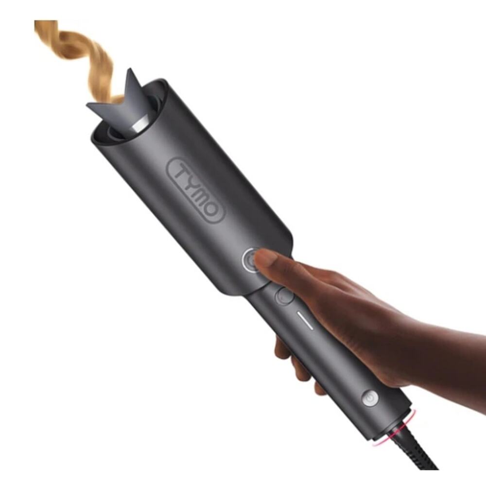 TYMO CURLPRO Automatic Rotating Curling Iron, 1 Inch, Beach Waves, NWT Open Box